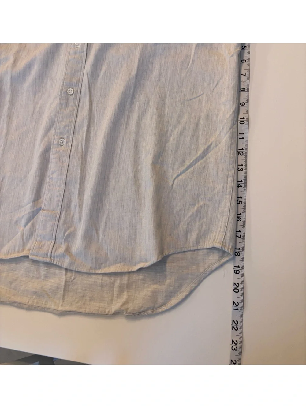 Banana Republic Men's Button Up Shirt, XL, Oatmeal&Gray